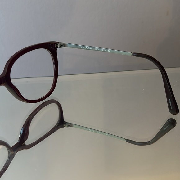 👓 Coach 5509 prescription replacement frames of blood red - Picture 11 of 15
